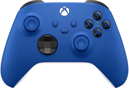 Wireless Controller - Shock Blue Game with precision and comfort. • Ergonomic design for long sessions • Responsive controls for better gameplay • Works with Xbox & PC • Stylish Shock Blue finish
